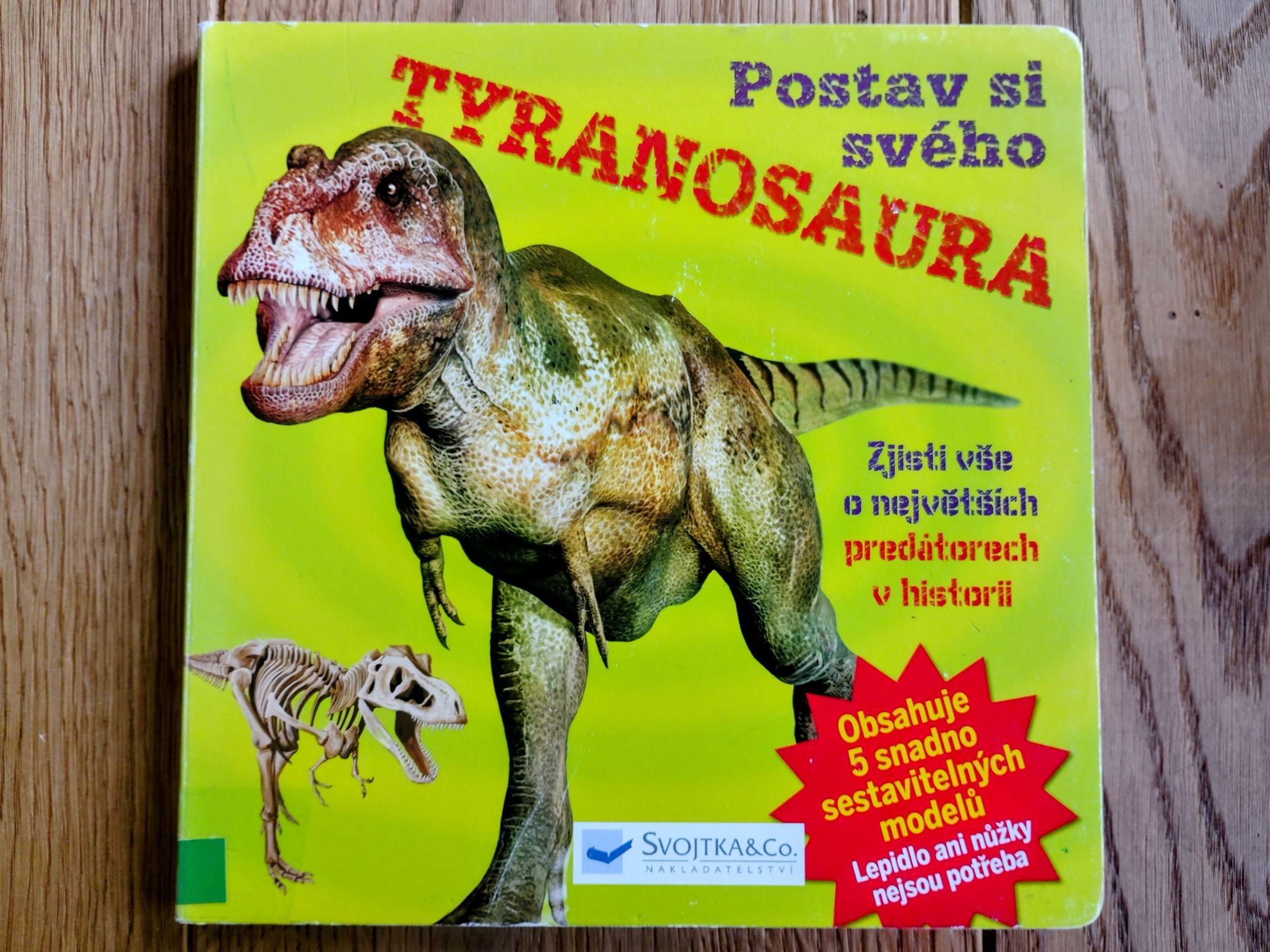 Postav si svého tyranosaura očima desetiletého Jáchyma