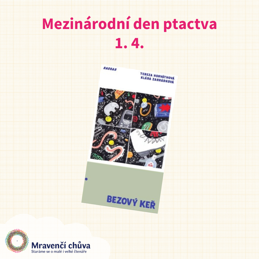 Tipy na knihy k&nbsp;Mezinárodnímu dni ptactva – 1.&nbsp;4.